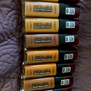 L’Oréal infallible 24 hr wear foundation